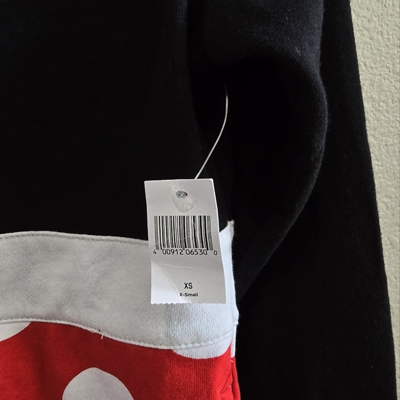 Disney's hooded Minnie Mouse black and red hoodie size small - Picture 4 of 5